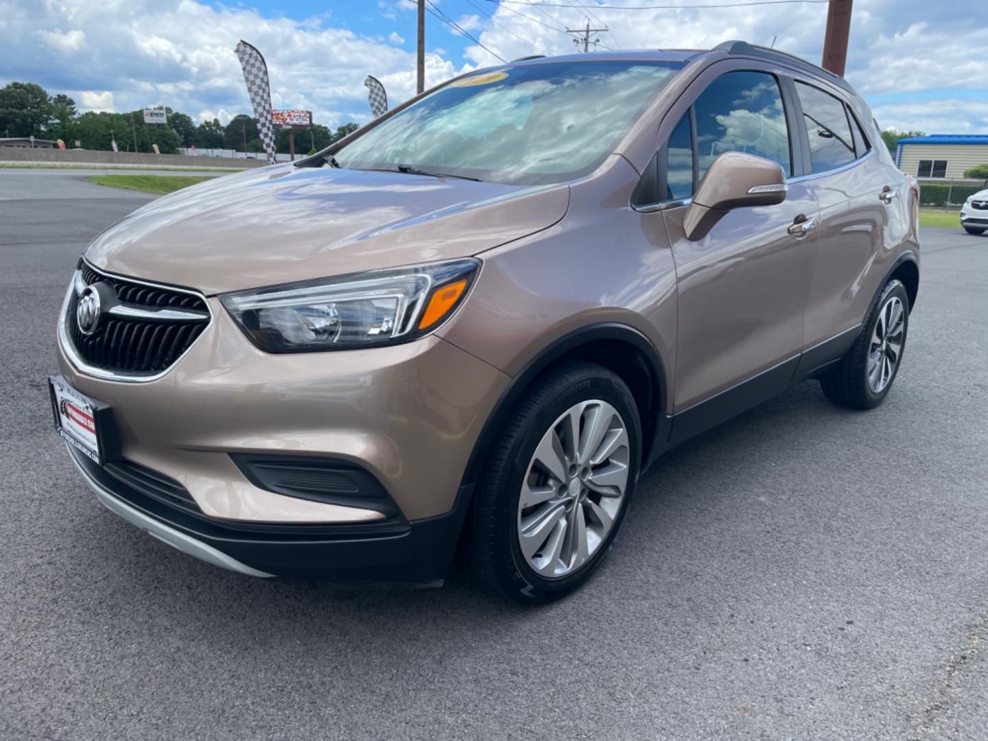 2019 Brown Buick Encore (KL4CJASB6KB) with an 4-Cyl, ECOTEC, Turbo, 1.4 Liter engine, Automatic, 6-Spd w/Overdrive and Shift Control transmission, located at 8008 Warden Rd, Sherwood, AR, 72120, (501) 801-6100, 34.830078, -92.186684 - Photo#3